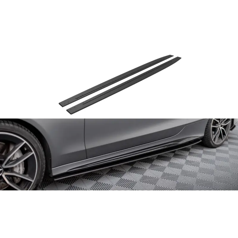 Offre Spéciale STREET PRO RAJOUTS DES BAS DE CAISSE MERCEDES-AMG C43 COUPE C205 FACELIFT - MAXTONDESIGN