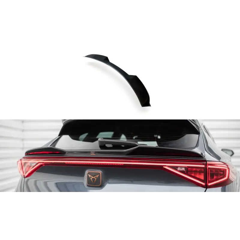 Expédition Rapide PLUS BAS SPOILER CAP 3D CUPRA FORMENTOR MK1 - MAXTONDESIGN - FINITION: NOIR BRILLANT