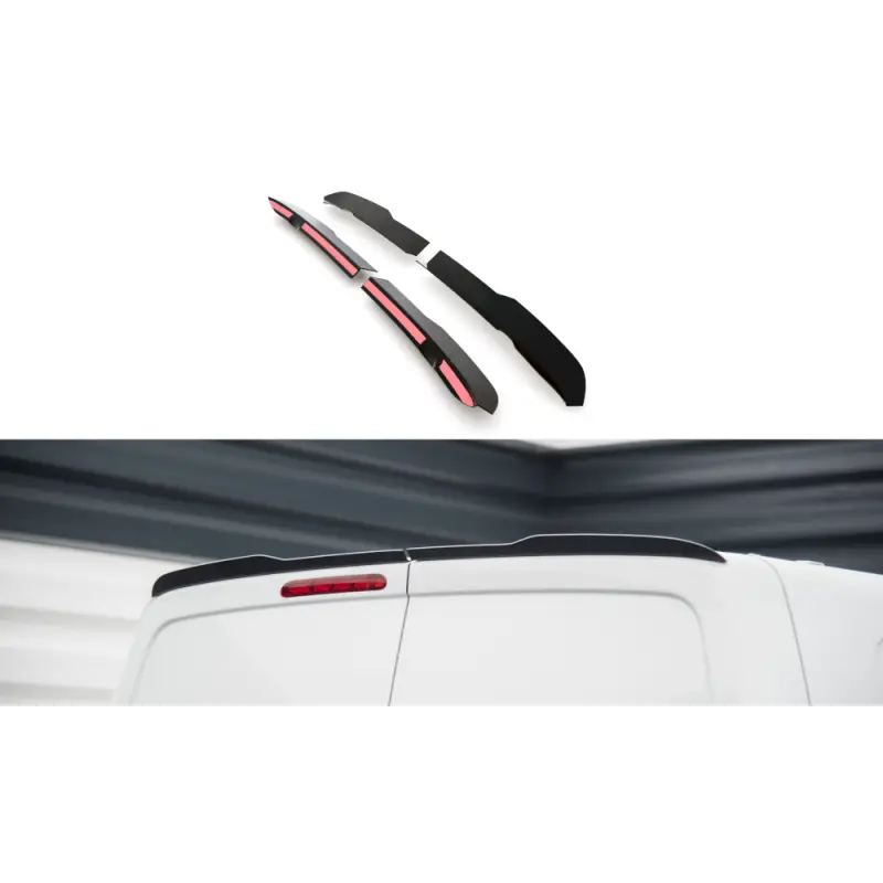 Remise SPOILER CAP CITROEN JUMPY MK3 - MAXTONDESIGN - FINITION: NOIR BRILLANT