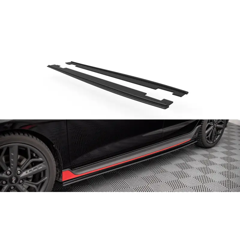 Commande En Gros STREET PRO RAJOUTS DES BAS DE CAISSE HYUNDAI I20 N MK3 - MAXTONDESIGN
