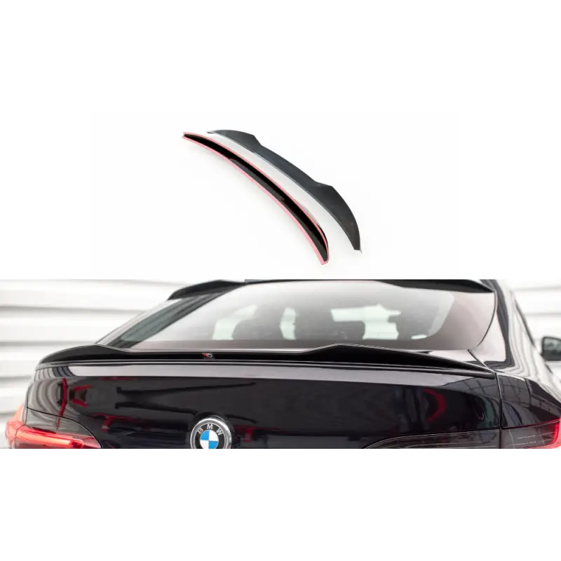 SPOILER CAP 3D BMW X4 M-PACK G02 - MAXTONDESIGN - FINITION: NOIR BRILLANT Prix Réduit