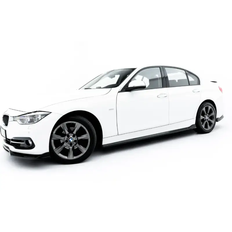 RAJOUTS DES BAS DE CAISSE BMW 3 SPORTLINE SEDAN / TOURING F30 / F31 - MAXTONDESIGN - FINITION NOIR BRILLANT Solde