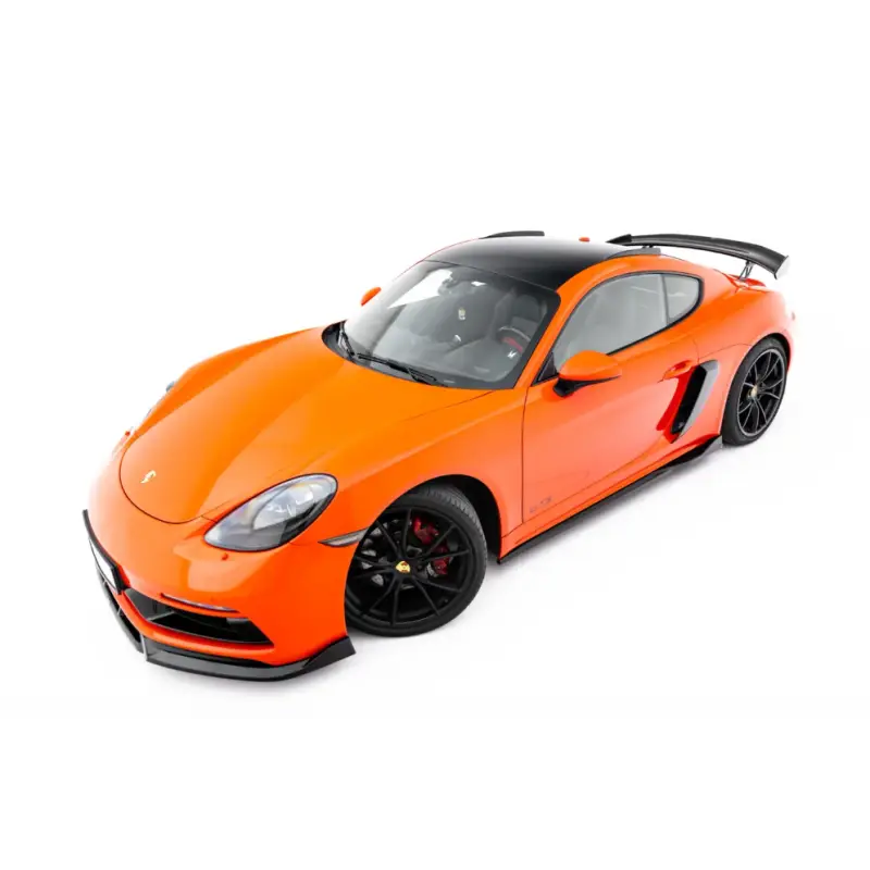Bon Marché SHORT ROOF RAILS PORSCHE 718 CAYMAN STANDARD / S / T / GTS 982C - MAXTONDESIGN - FINITION NOIR BRILLANT