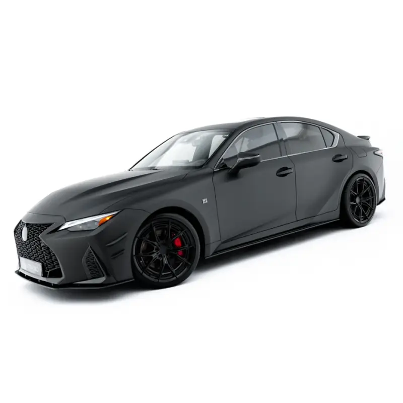Meilleur Choix STREET PRO RAJOUTS DES BAS DE CAISSE LEXUS IS 500 MK3 FACELIFT 2 (XE30) - MAXTONDESIGN - NOIR MAT
