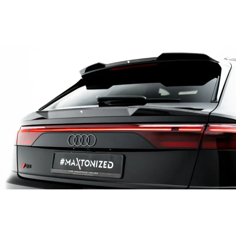 Prix Cassé PREPREG CARBON FIBER BECQUET DE HAYON (PLUS BAS) AUDI RSQ8 MK1 FACELIFT - MAXTONDESIGN - CARBON VERITABLE