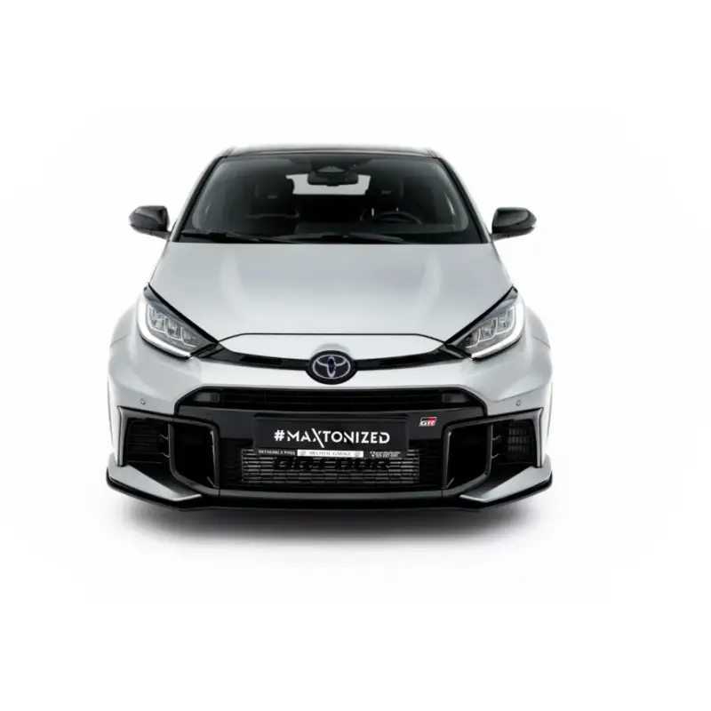 Réduction STREET PRO LAME DU PARE-CHOCS AVANT TOYOTA GR YARIS MK4 FACELIFT - MAXTONDESIGN - NOIR MAT