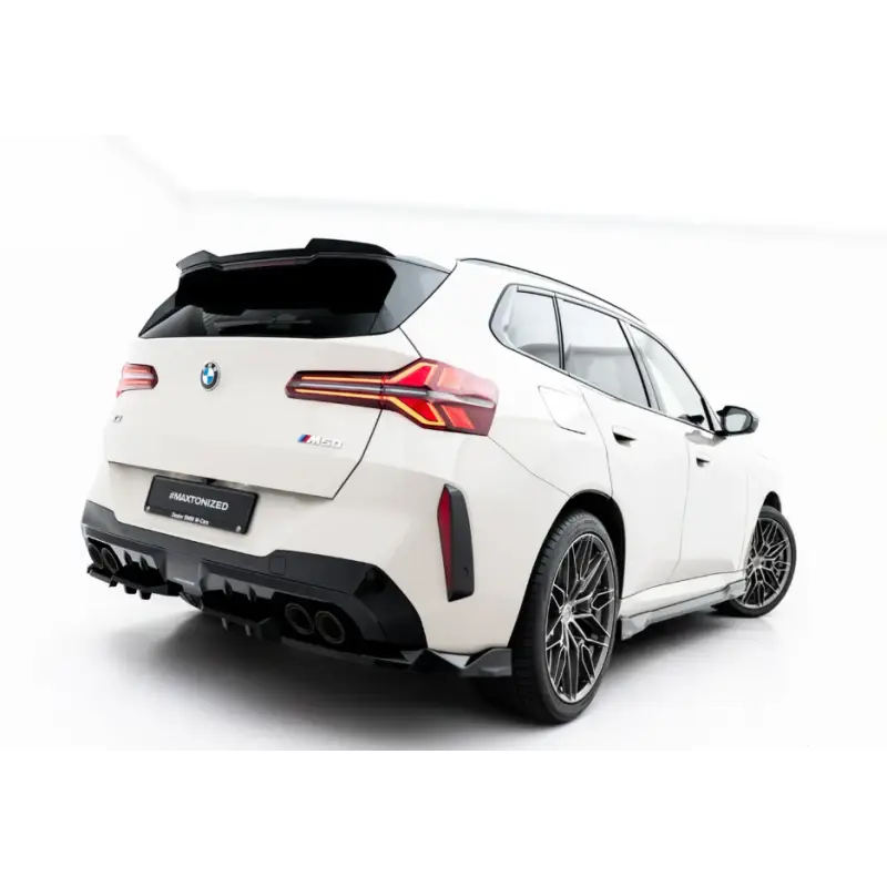 Produit De Marque ARRIERE SPLITTER (AVEC UNE BARRE VERTICALE) BMW X3 M50 G45 - MAXTONDESIGN - FINITION NOIR BRILLANT