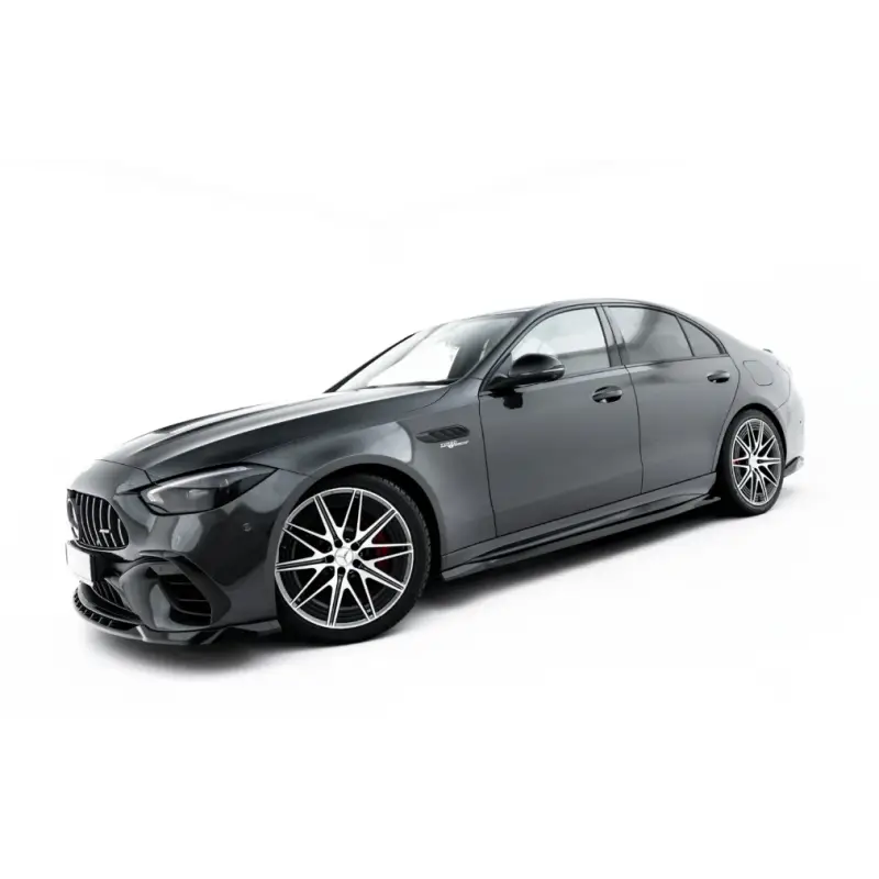 Réduction RAJOUTS DES BAS DE CAISSE MERCEDES-AMG C63 SEDAN / ESTATE W206 / S206 - MAXTONDESIGN - FINITION NOIR BRILLANT