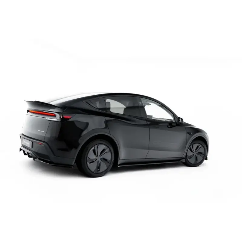 Meilleure Vente RAJOUTS DES BAS DE CAISSE TESLA MODEL Y PREMIUM MK1 FACELIFT - MAXTONDESIGN - FINITION NOIR BRILLANT
