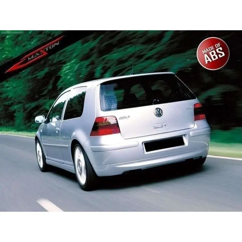 RAJOUT DU PARE-CHOCS ARRIÈRE VW GOLF 4 25'TH ANNIVERSAIRE LOOK (VERSION SANS SORTIE POUR POT FINAL D'ECHAPPEMENT) - MAXTON DESIG Dernière Chance