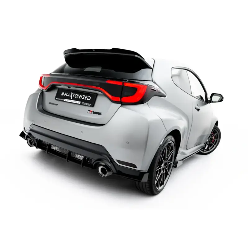 STREET PRO CENTRAL DIFFUSEUR ARRIERE TOYOTA GR YARIS MK4 FACELIFT - MAXTONDESIGN - NOIR MAT Commander Vite