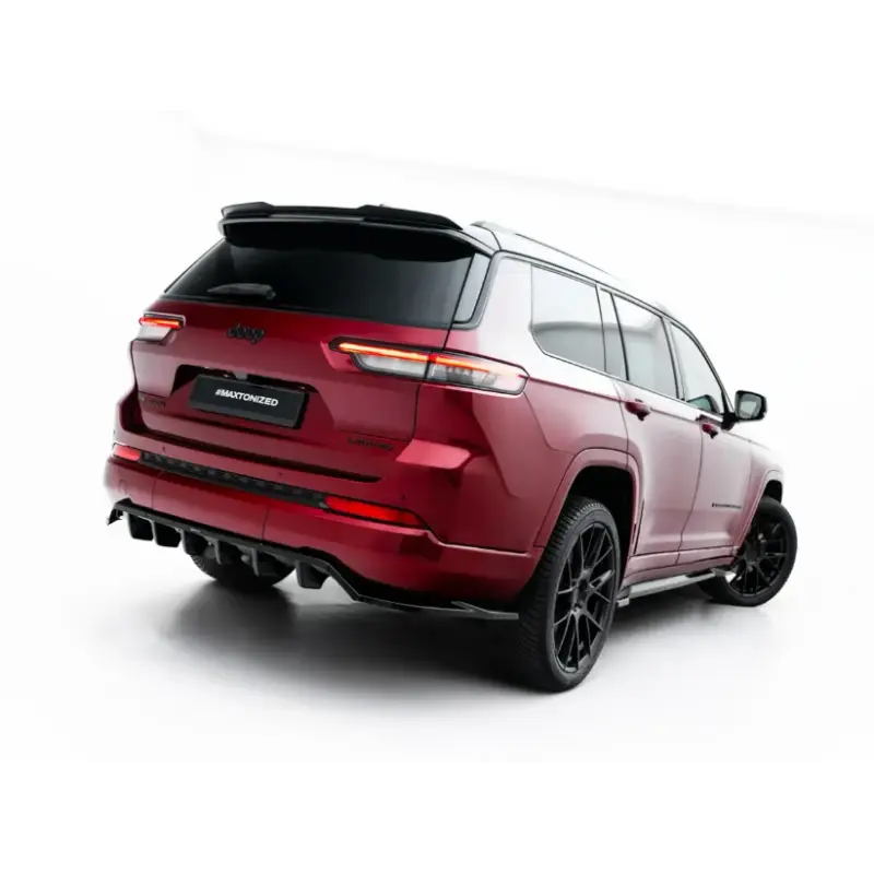 Soldes SPOILER CAP JEEP GRAND CHEROKEE L MK5 - MAXTONDESIGN - FINITION NOIR BRILLANT