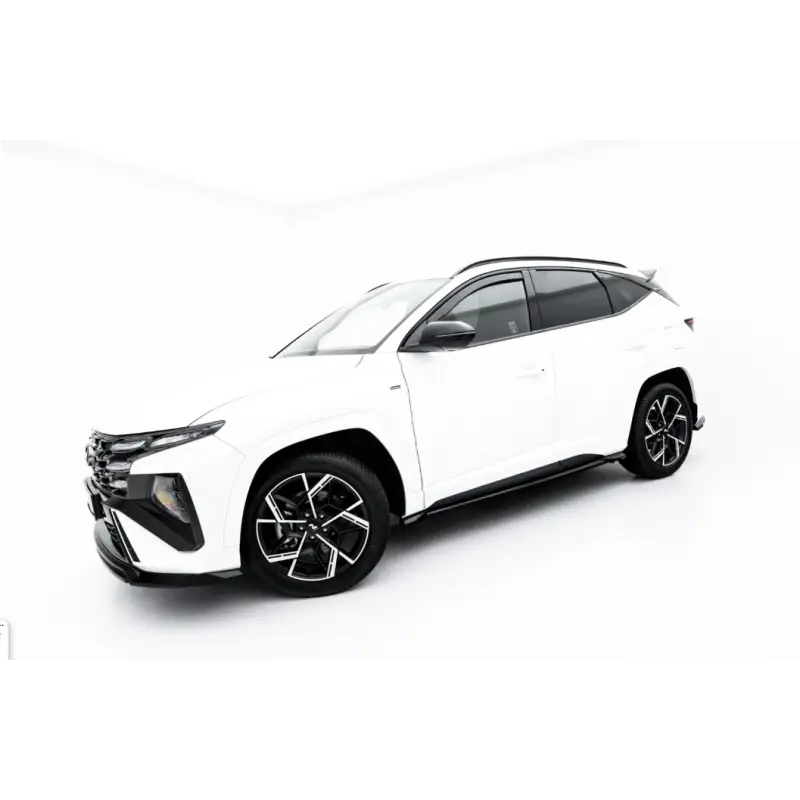 Prix Bas ENSEMBLE DIFFUSEUR HYUNDAI TUCSON N-LINE MK4 FACELIFT - MAXTONDESIGN - FINITION NOIR BRILLANT