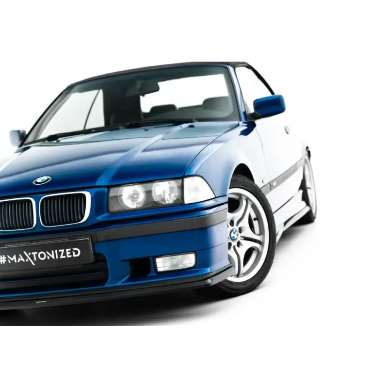 Bon Plan ENSEMBLE DIFFUSEUR BMW M3 / 3 M-PACK COUPE / CABRIO E36 - MAXTONDESIGN - FINITION NOIR BRILLANT