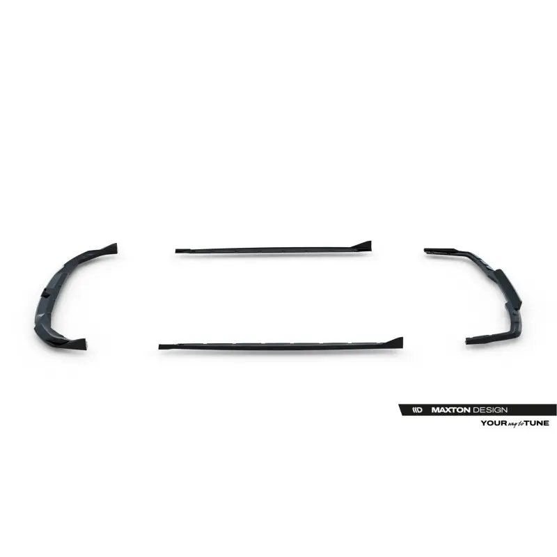 ENSEMBLE DIFFUSEUR BMW 2 M-PACK GRAN COUPEF74 - MAXTONDESIGN - FINITION NOIR BRILLANT Expédié Aujourd’hui