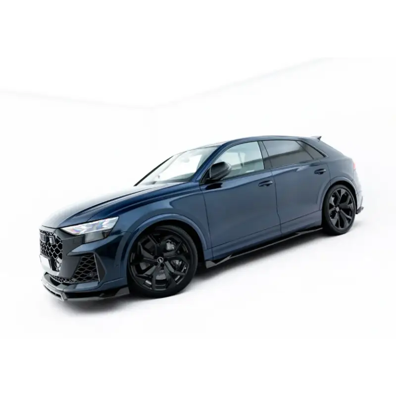 Commande En Gros SET OF PREPREG CARBON FIBER SPLITTERS AUDI RSQ8 MK1 FACELIFT - MAXTONDESIGN - CARBON VERITABLE