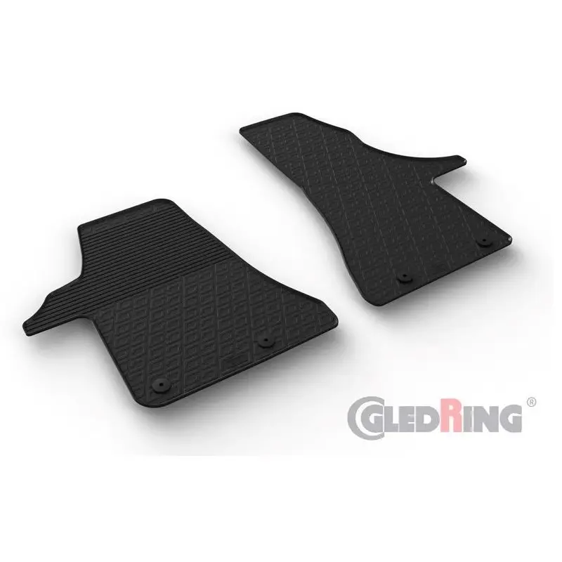 TAPIS DE SOL - TAPIS INTERIEUR EN CAOUTCHOUC POUR VW TRANSPORTER T6.1 (20-22) Top Vente