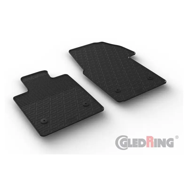 TAPIS DE SOL - TAPIS INTERIEUR EN CAOUTCHOUC POUR VW TRANSPORTER T7 MULTIVAN (22-) Populaire
