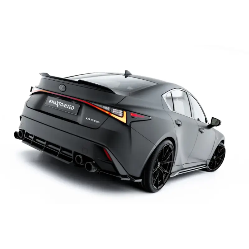 ARRIERE SPLITTER LEXUS IS 500 MK3 FACELIFT 2 (XE30) - MAXTONDESIGN - FINITION NOIR BRILLANT Expédition Rapide