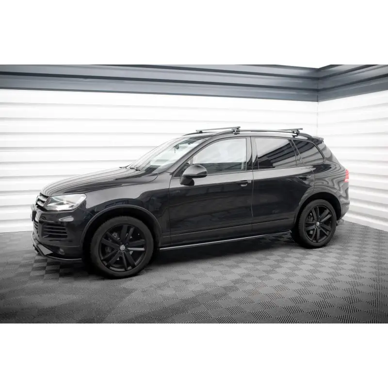 ENSEMBLE DIFFUSEUR VOLKSWAGEN TOUAREG MK2 - MAXTONDESIGN - FINITION NOIR BRILLANT Super Prix