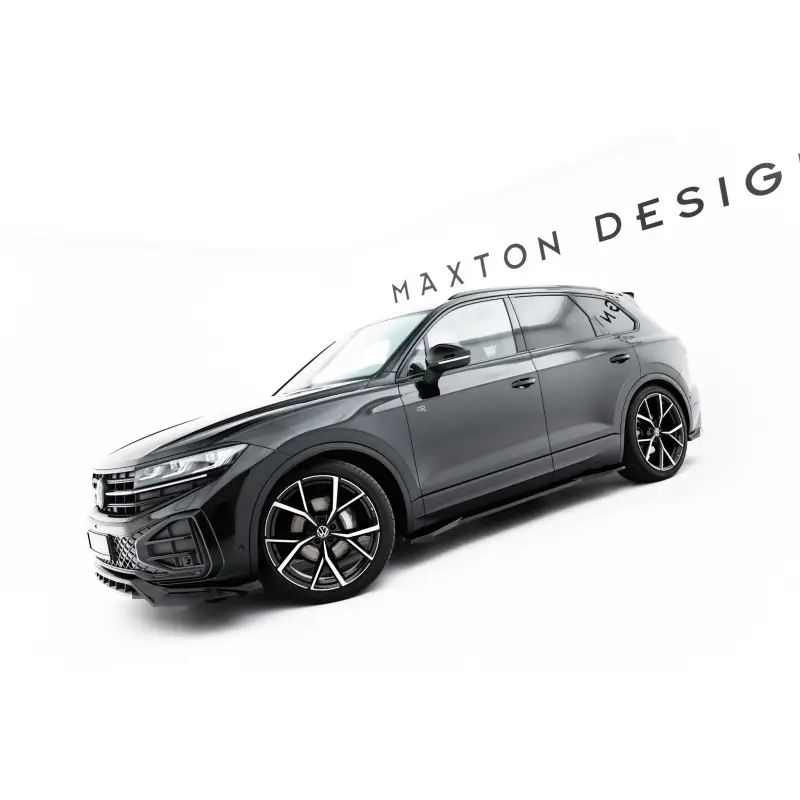 Prix Choc ENSEMBLE DIFFUSEUR VOLKSWAGEN TOUAREG R-LINE MK3 FACELIFT - MAXTONDESIGN - FINITION NOIR BRILLANT