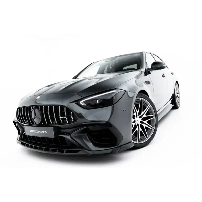 Retour Gratuit ENSEMBLE DIFFUSEUR MERCEDES-AMG C63 SEDAN / ESTATE W206 / S206 - MAXTONDESIGN - FINITION NOIR BRILLANT