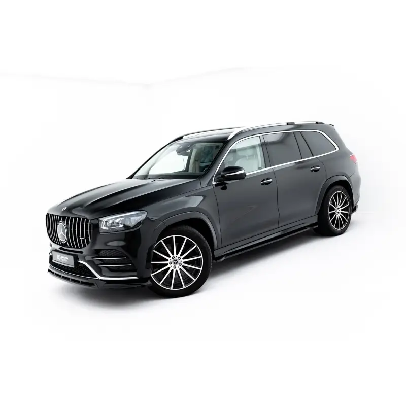 Livraison Gratuite ENSEMBLE DIFFUSEUR V.2 MERCEDES-BENZ GLS AMG-LINE X167 - MAXTONDESIGN - FINITION NOIR BRILLANT