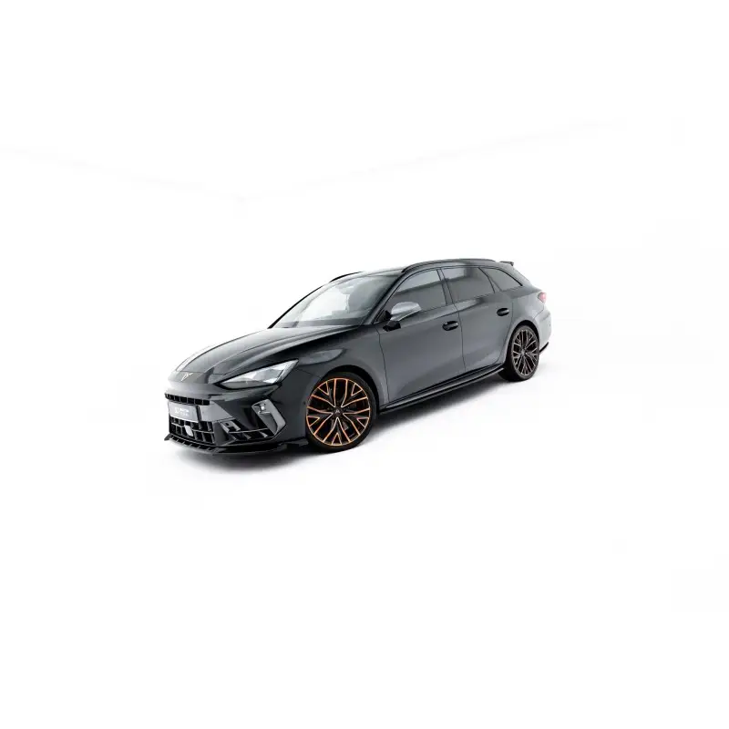 ENSEMBLE DIFFUSEUR V.2 CUPRA LEON ST MK1 FACELIFT - MAXTONDESIGN - FINITION NOIR BRILLANT Solde