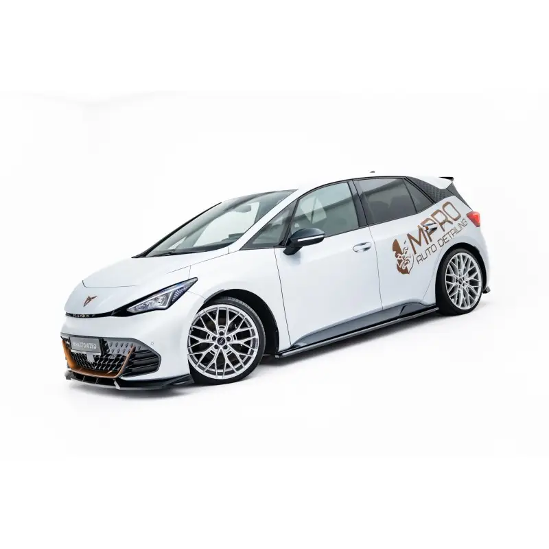 Pas Cher ENSEMBLE DIFFUSEUR CUPRA BORN MK1 - MAXTONDESIGN - FINITION NOIR BRILLANT