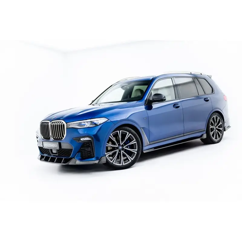 SET OF PREPREG CARBON SPLITTERS BMW X7 M-PACK G07- MAXTONDESIGN - CARBON VERITABLE Quantité Limitée