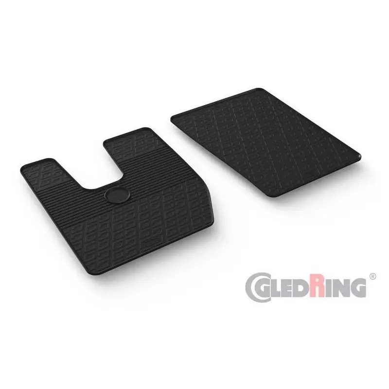 Expédition Rapide TAPIS DE SOL - TAPIS INTERIEUR EN CAOUTCHOUC POUR IVECO S-WAY (19-)