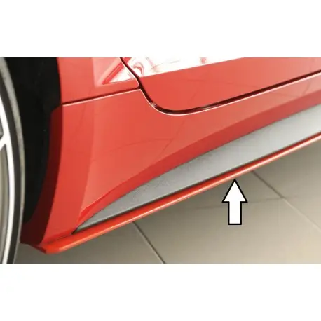 Bon Marché LAME DE BAS DE CAISSE DROIT AUDI A5 B9 - SPORTBACK - RIEGER - NOIR MAT A PEINDRE (16-21)