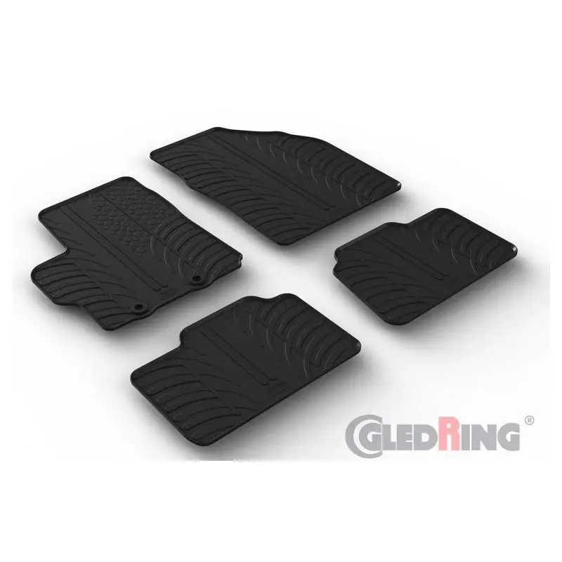 Quantité Limitée TAPIS DE SOL - TAPIS INTERIEUR EN CAOUTCHOUC POUR TOYOTA AYGO X / CROSS FACELIFT (22-)