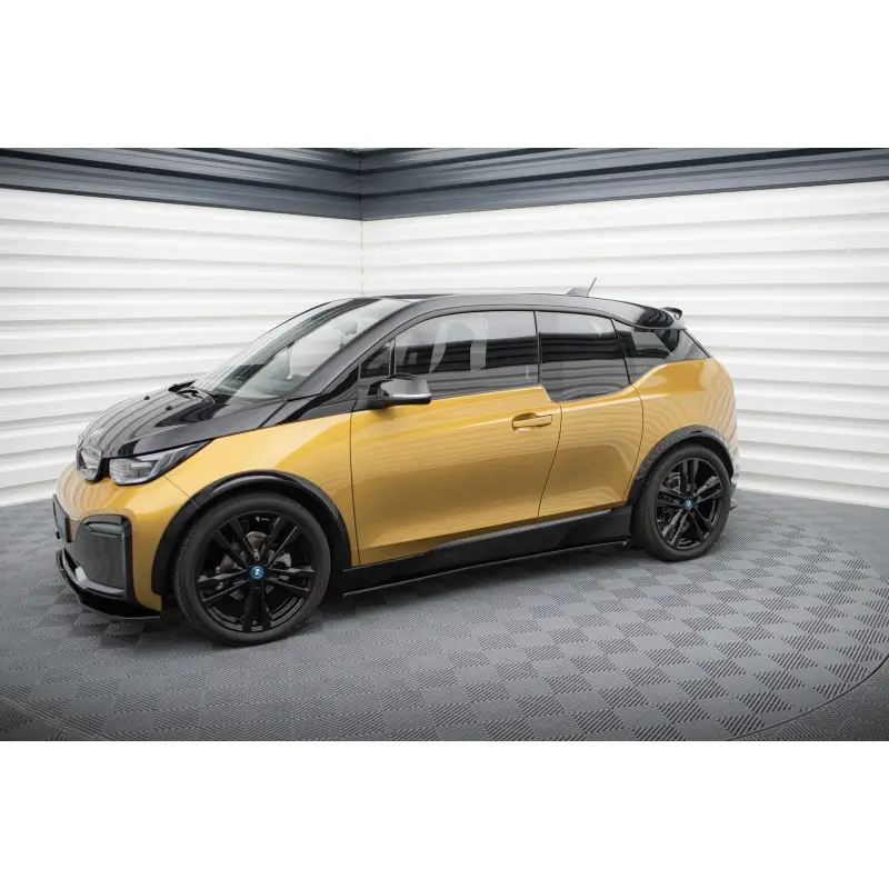 Produit De Marque KIT DE LAMES MAXTONDESIGN BMW I3 S MK1 FACELIFT - MAXTONDESIGN - FINITION NOIR BRILLANT