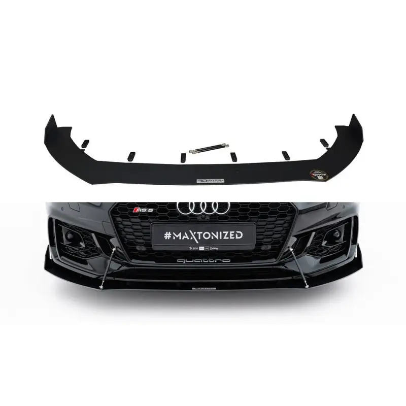 SPORT LAME DU PARE-CHOCS AVANT V.2 AUDI RS5 F5 COUPE - SPORTBACK - MAXTON DESIGN Promotion