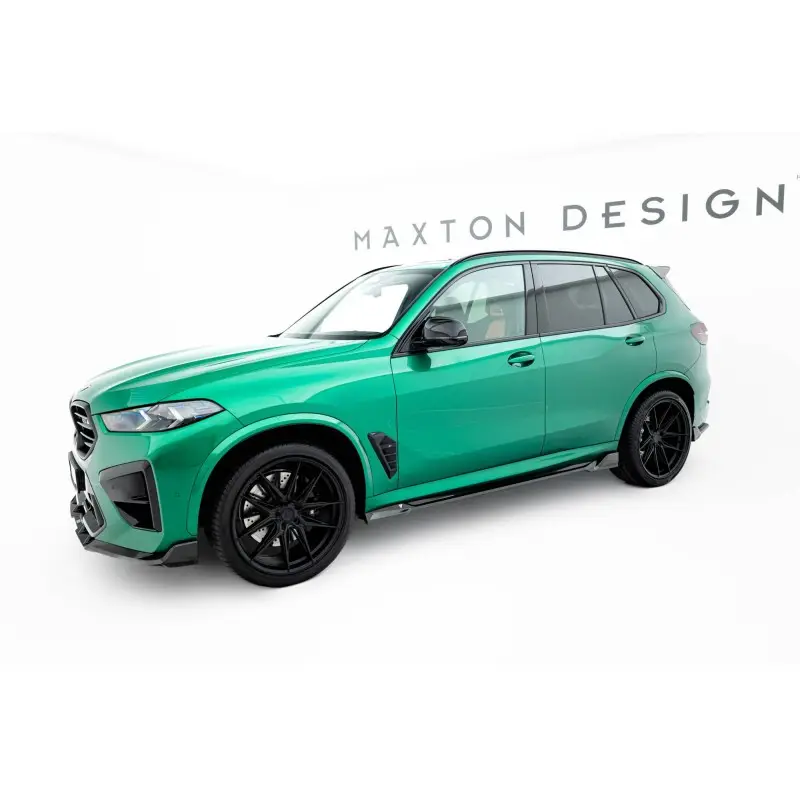 KIT COMPLET CARBON FIBER SPLITTERS BMW X5 M F95 FACELIFT - MAXTONDESIGN - CARBON VERITABLE Expédition Rapide