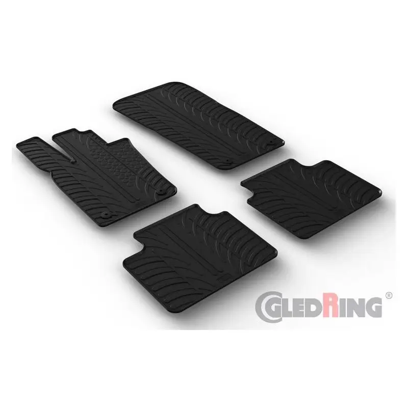 TAPIS DE SOL - TAPIS INTERIEUR EN CAOUTCHOUC POUR PORSCHE PANAMERA GTS (971)LIFTBACK (20-23) Bon Plan