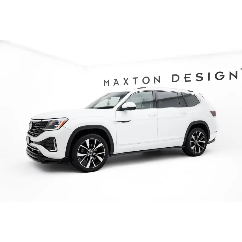 Vente Directe KIT COMPLET DE LAMES MAXTONDESIGN POUR VOLKSWAGEN ATLAS R-LINE MK1 FACELIFT 2 - MAXTONDESIGN - FINITION NOIR BRILLANT