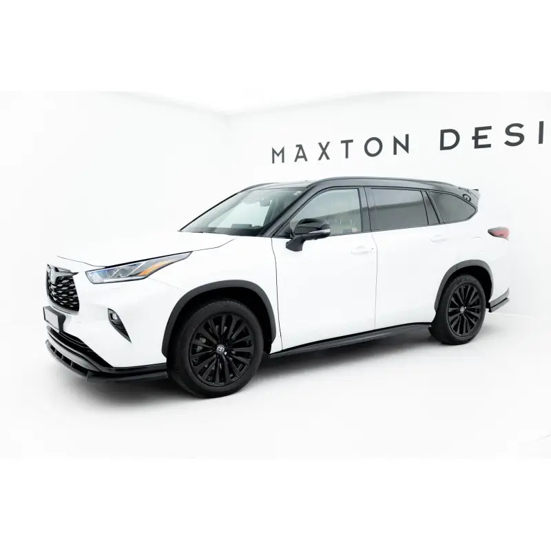 KIT COMPLET DE LAMES MAXTONDESIGN POUR V.2 TOYOTA HIGHLANDER MK4 - MAXTONDESIGN - FINITION NOIR BRILLANT Commander Maintenant