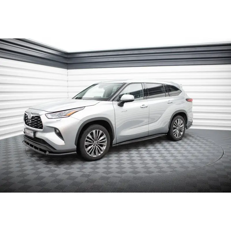 Meilleur Prix KIT COMPLET DE LAMES MAXTONDESIGN POUR V.1 TOYOTA HIGHLANDER MK4 - MAXTONDESIGN - FINITION NOIR BRILLANT