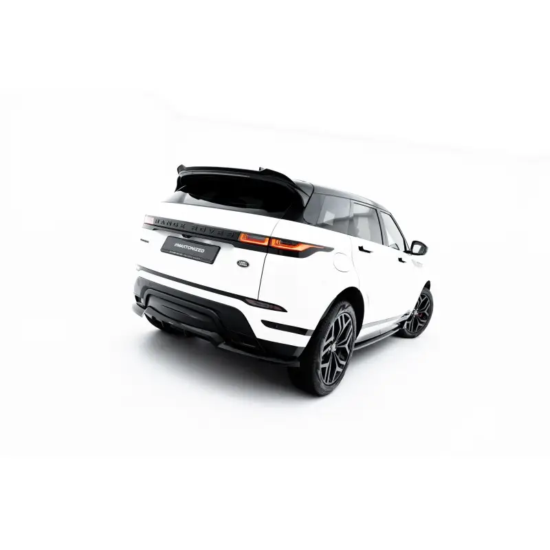 Populaire ARRIERE SPLITTER (AVEC UNE BARRE VERTICALE) LAND ROVER RANGE ROVER EVOQUE DYNAMIC MK2 - MAXTONDESIGN - FINITION NOIR BRILLANT