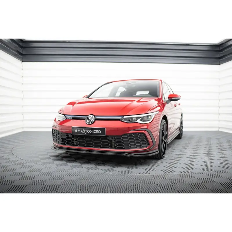 Populaire KIT COMPLET DE LAMES MAXTONDESIGN POUR VOLKSWAGEN GOLF GTI MK8 - MAXTONDESIGN - FINITION NOIR BRILLANT