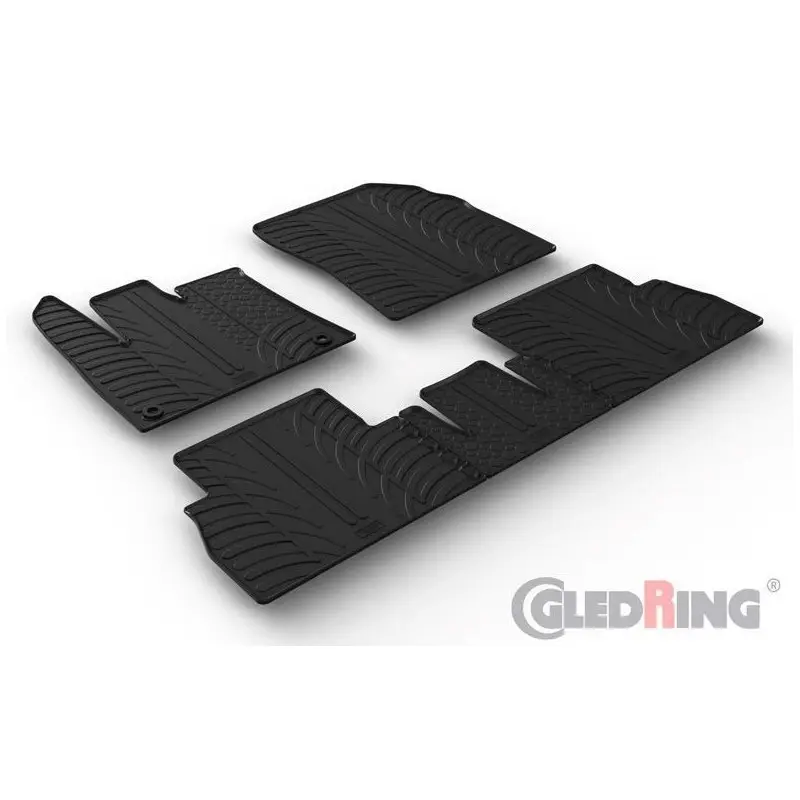 Promotion Saisonnière TAPIS DE SOL - TAPIS INTERIEUR EN CAOUTCHOUC POUR BERLINGO/RIFTER (19-23)