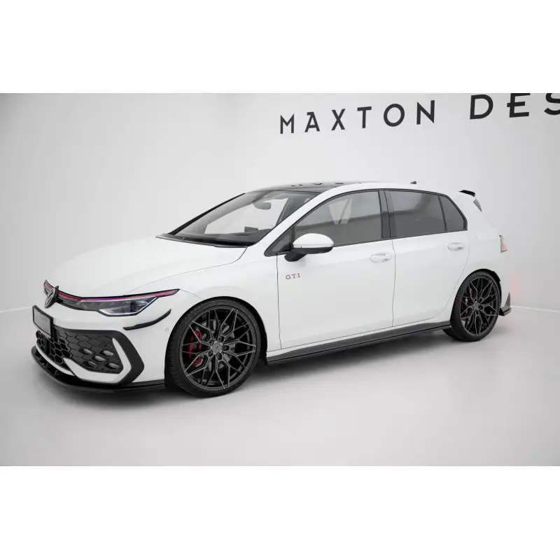 KIT COMPLET DE LAMES MAXTONDESIGN POUR V.1 VOLKSWAGEN GOLF GTI MK8 FACELIFT - MAXTONDESIGN - FINITION NOIR BRILLANT Promotion Saisonnière
