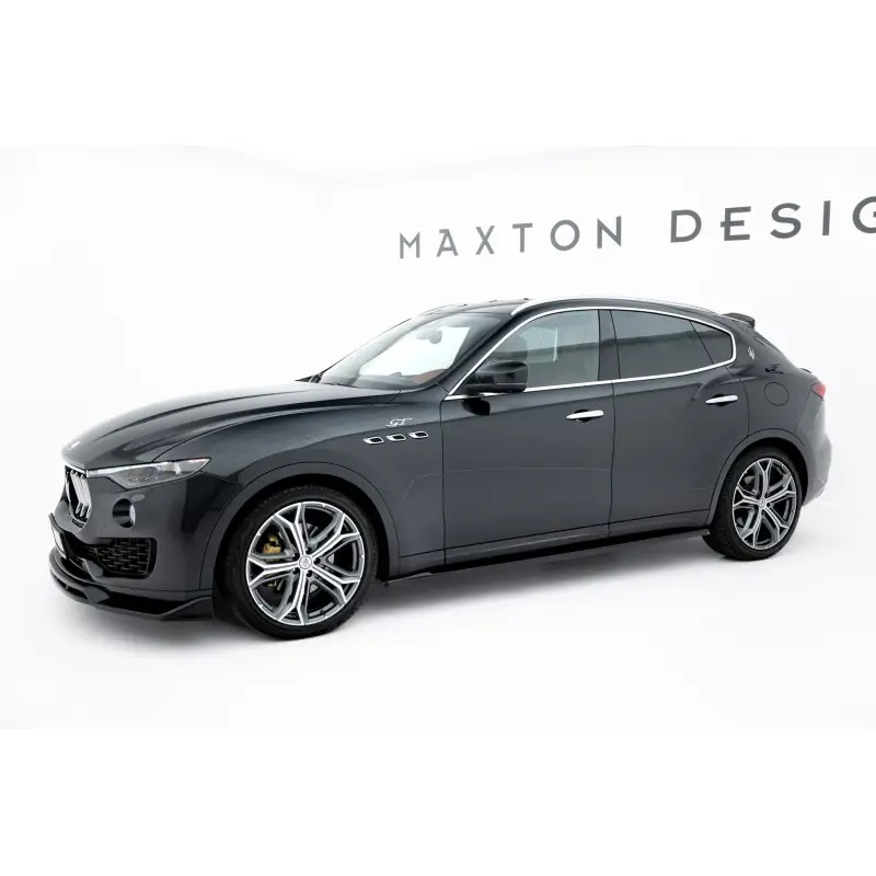 ENSEMBLE DIFFUSEUR - KIT DE LAMES MASERATI LEVANTE GT MK1 FACELIFT - MAXTONDESIGN - FINITION NOIR BRILLANT Promotion Saisonnière