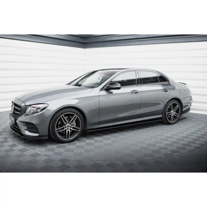 Prix Cassé ENSEMBLE DIFFUSEUR - KIT DE LAMES MERCEDES-BENZ E SEDAN W213 AMG-LINE - MAXTONDESIGN - FINITION NOIR BRILLANT