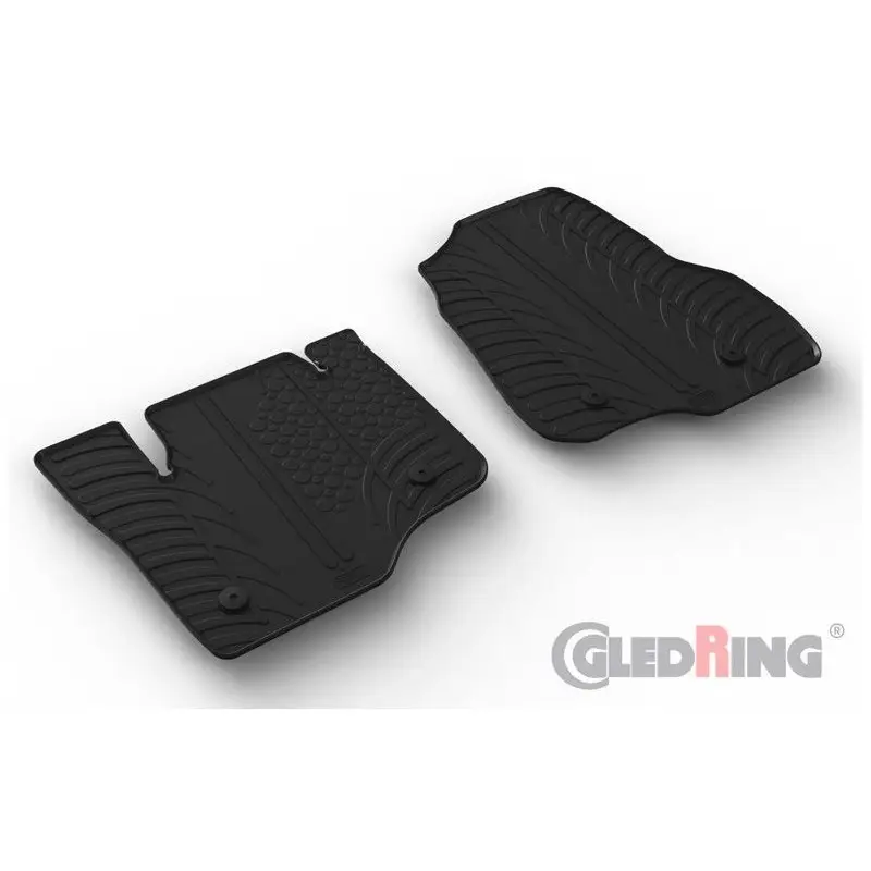 TAPIS DE SOL - TAPIS INTERIEUR EN CAOUTCHOUC POUR FORD F-250 SUPER DUTY SUPER CREW Livraison Gratuite