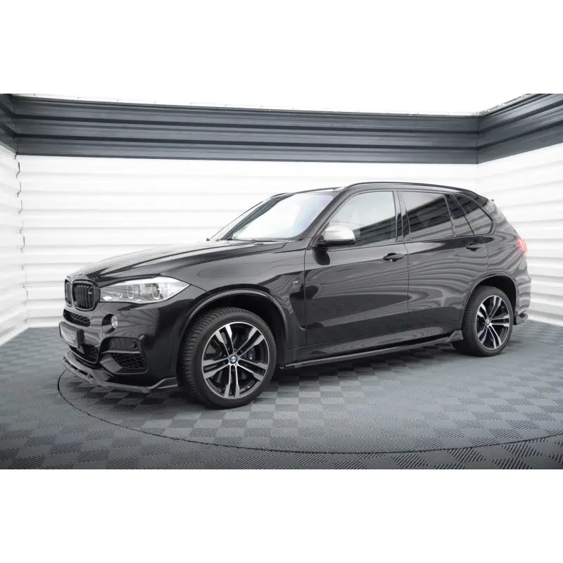 Meilleure Vente ENSEMBLE DIFFUSEUR - KIT DE LAMES BMW X5 M-PACK F15 - MAXTONDESIGN - FINITION NOIR BRILLANT