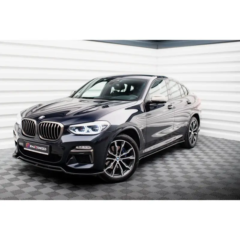 Meilleur Prix ENSEMBLE DIFFUSEUR - KIT DE LAMES BMW X4 M-PACK G02 - MAXTONDESIGN - FINITION NOIR BRILLANT