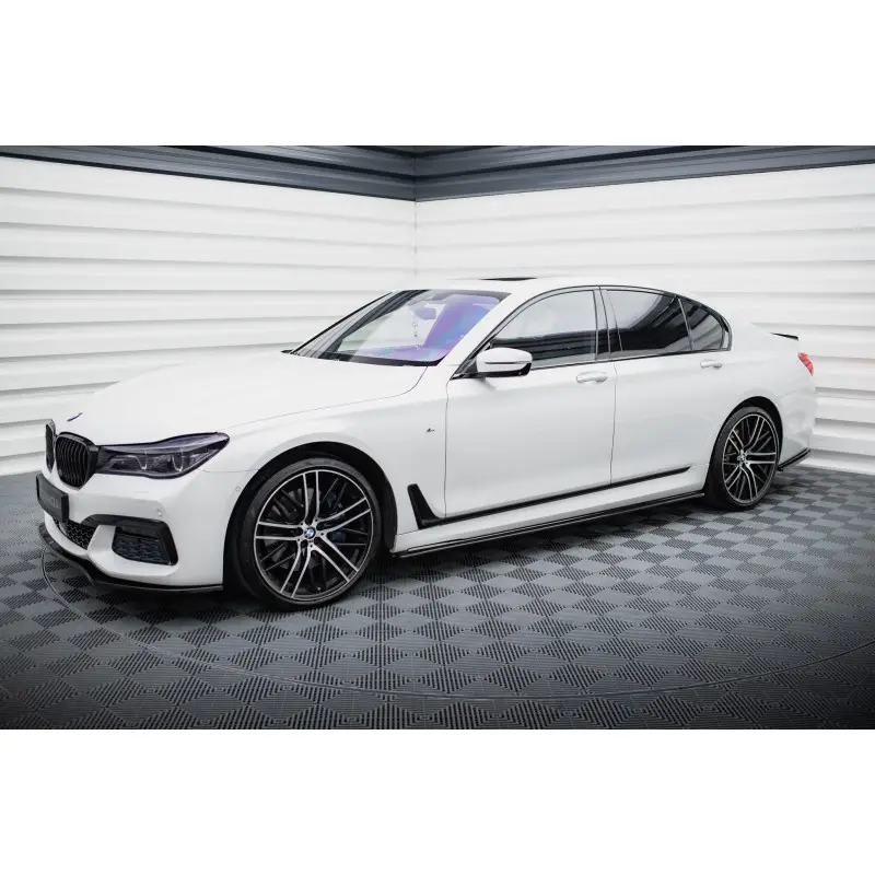 ENSEMBLE DIFFUSEUR - KIT DE LAMES BMW 7 M-PACK G11 - MAXTONDESIGN - FINITION NOIR BRILLANT Nouveauté